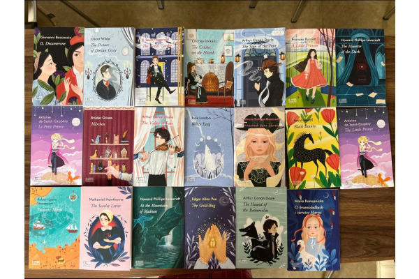 В бібліотеку ірпінського ліцею передали книги чотирма іноземними мовами