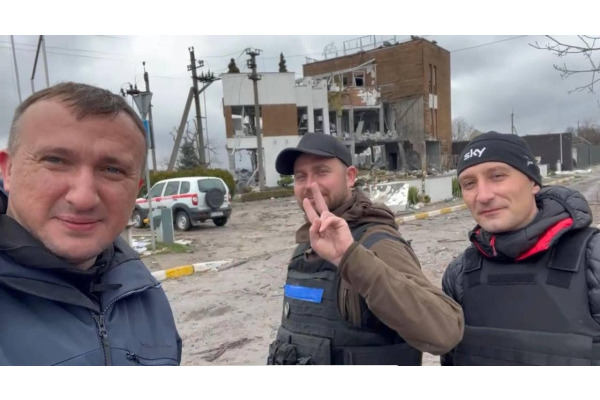Товариство "Відважних" та Інвестгрупа "Молодість" першими стали на захист Ірпеня (ФОТО)
