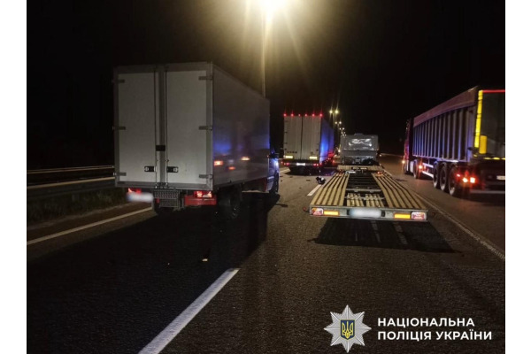 На Київщині сталася смертельна ДТП на автодорозі Київ - Чоп за участю мотоцикла