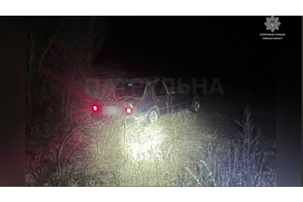 На Київщині правоохоронці влаштували погоню за порушником комендантської години