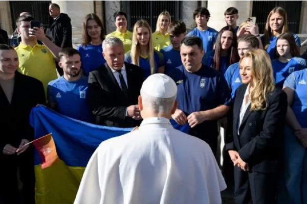 Ірпінські спортсмени зустрілися з Папою Римським у Ватикані