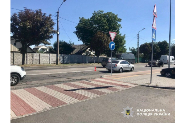 У Білій Церкві на Сквирському шосе сталася ДТП: постраждала жінка