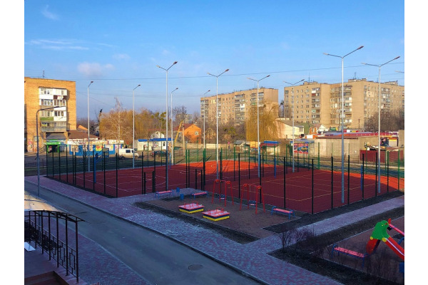 Вишневе спрямовує 41 млн гривень на капітальний ремонт спортмайданчика