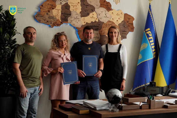 Ірпінська міськрада та Психологічний хаб "ТАНТО" підписали меморандум про співпрацю
