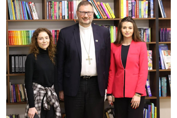 Ірпінський ліцей інноваційних технологій відвідали Надзвичайний і Повноважний Посол Ватикану в Україні, архієпископ Вісвальдас Кульбокас