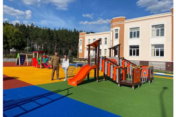 Дитсадок "Смайлик" в Ірпені відновили після обстрілів окупантів (ФОТО)