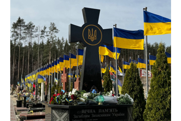В Ірпені відбулась панахида за загиблими захисниками до дня визволення міста від окупації (ФОТО)