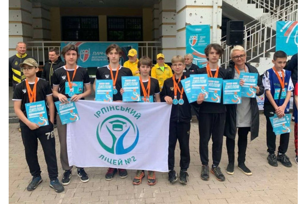 Юні спортсмени із Ірпеня представлять Київщину на всеукраїнському етапі Всеукраїнських шкільних ліг