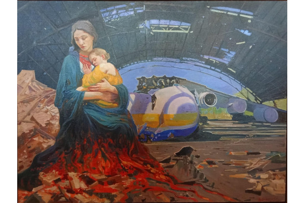 Ірпінська, Гостомельська, Бородянська Мадонни: художник з Ірпеня Владислав Задворський показує сучасну історію Київщини через образ Матері