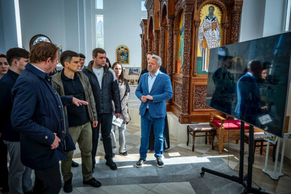 Бучу відвідав Міністр юстиції та безпеки Нідерландів Девід ван Віл