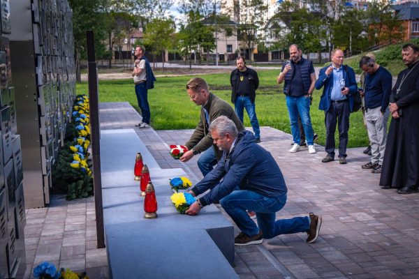 До Бучі завітали представники The Board Network та Посольства Данії в Україні