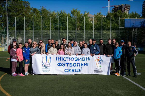 На Білоцерківщині реалізовують дитячий проєкт "Інклюзивні футбольні секції"