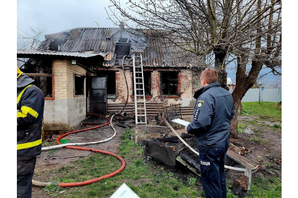 На Білоцерківщині в пожежі загинув чоловік