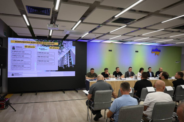 Відбулося засідання Координаційного центру з відновлення Бородянки