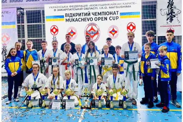 Броварські каратисти здобули медалі на «Mukachevo Open Cup»