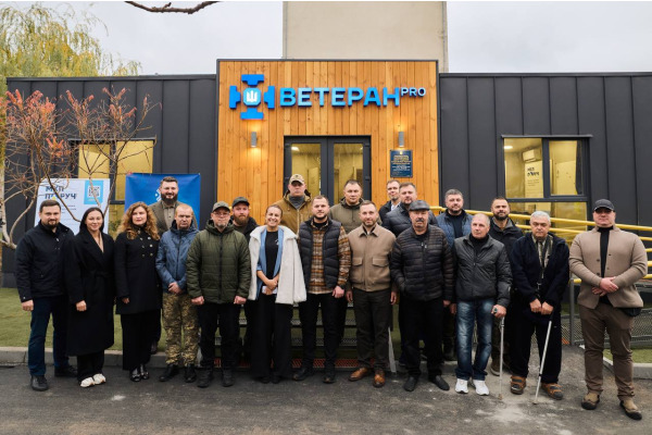 Новий осередок підтримки: у Миронівці відкрили ветеранський хаб для понад 1200 Захисників і Захисниць