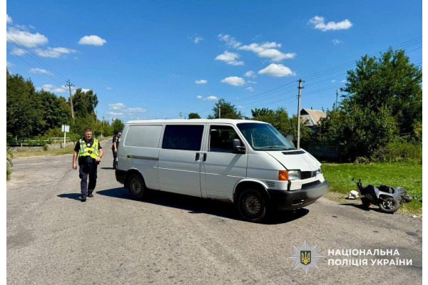 На Білоцерківщині два підлітки опинилися у лікарні після ДТП