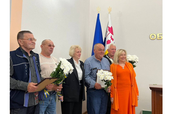 В Обухові відзначили водіїв, котрі рятували людей під час окупації Київщини