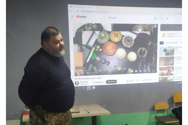 В Ірпінському ліцеї провели навчання з мінної безпеки (ФОТО)