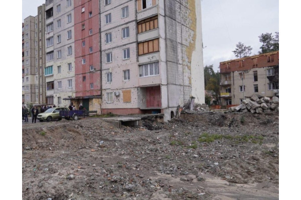 В Ірпені починають відбудову зруйнованих багатоповерхівок