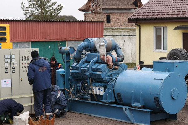 Каналізаційно-насосну станцію Приірпіння забезпечили потужним генератором