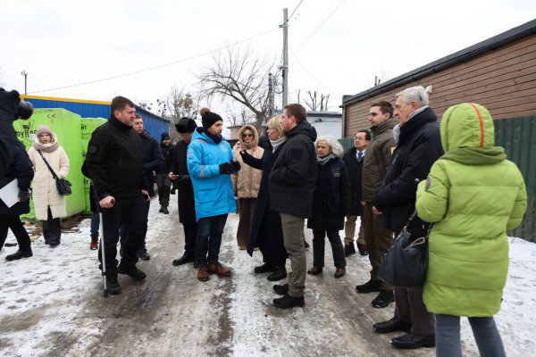 Горенку та Ірпінь відвідав Верховний комісар ООН Філіппо Гранді