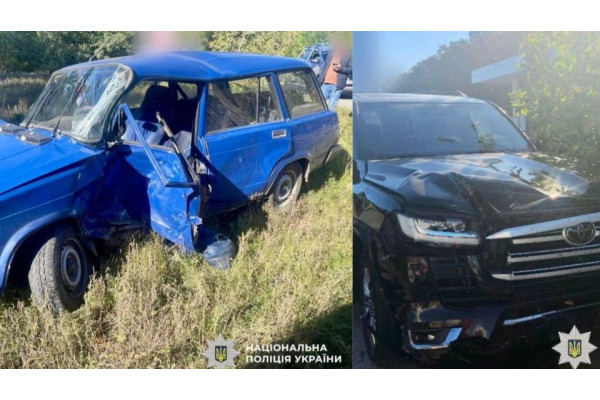 У місті Сквира в ДТП постраждали водій та пасажир автомобіля