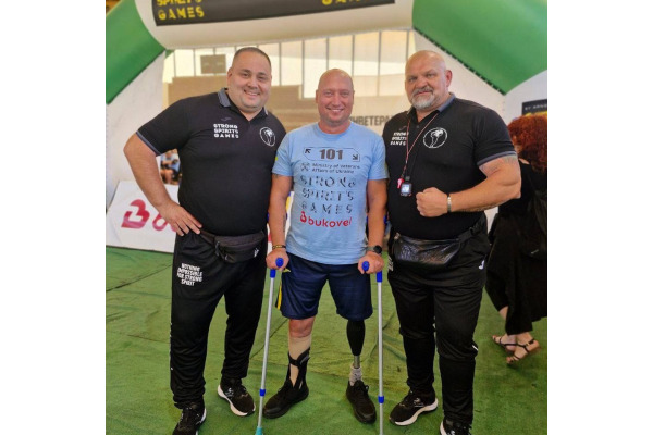 Руслан Марущак з Обухова завоював три "золота" на STRONG SPIRIT'S GAMES