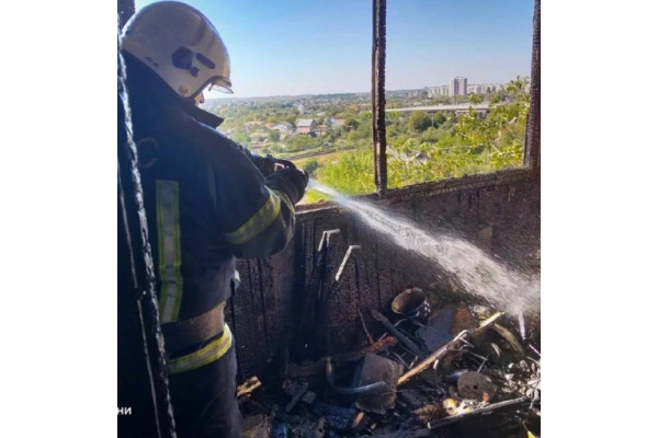 У Білій Церкві загорілася квартира в багатоповерхівці