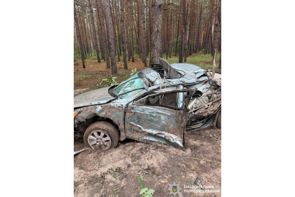 ДТП на Вишгородщині: водій автомобіля загинув