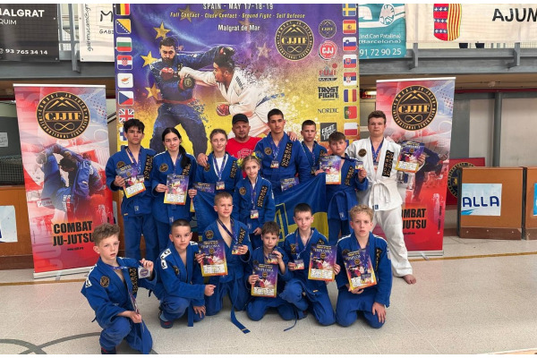 Ірпінські спортсмени успішно виступили на чемпіонаті Європи з комбат дзюдзюцу