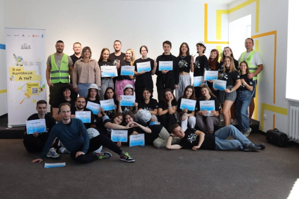 На Київщині молодь відновила простір для розвитку громади у межах «ВідНОВА:UA»