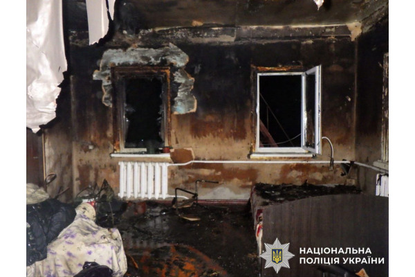 На Київщині під час пожежі у приватному будинку загинув чоловік