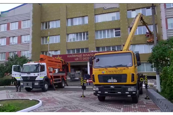 В Ірпені почали утеплювати ліцей "Лінгвіст" імені Заріфи Алієвої