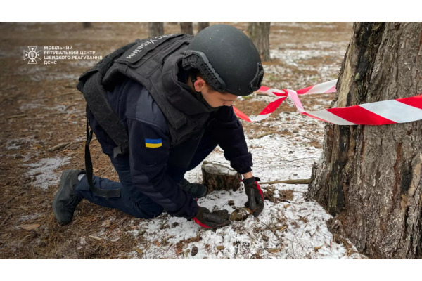 В Ірпінському лісі знайшли небезпечний боєприпас