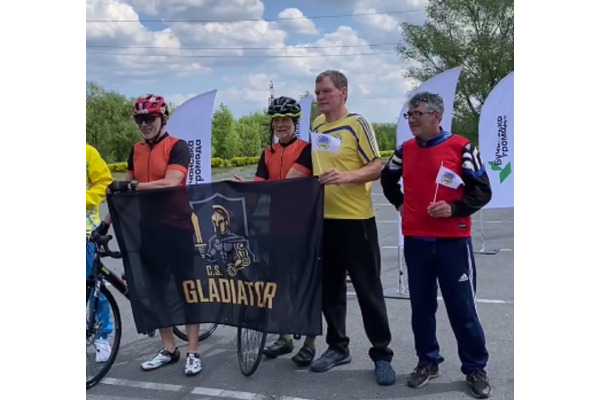 Буча зустріла учасників щорічного велопробігу на честь Захисників та Захисниць України