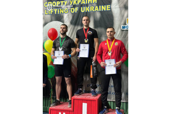 Володимир Кульківський з Ірпеня здобув "золото" на Кубку України з гирьового спорту
