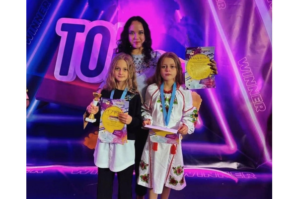 Вихованки Ірпінської дитячої школи мистецтв перемогли у Міжнародному чемпіонаті “Top fest”