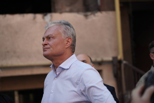 Ірпінь відвідав президент Литви Гітанас Науседа (ФОТО)