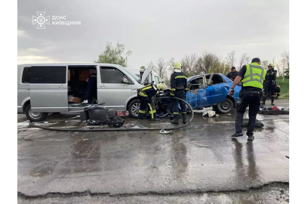 На Бориспільщині сталася серйозна ДТП: є постраждалі