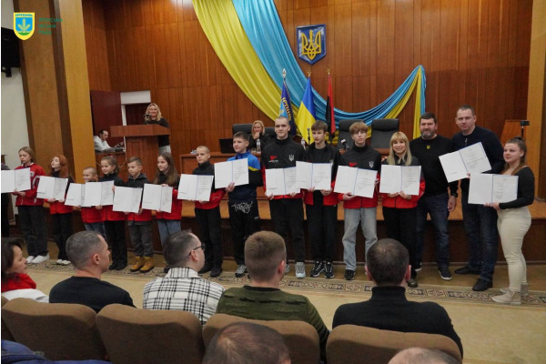 В Ірпені нагородили 70 спортсменів громади