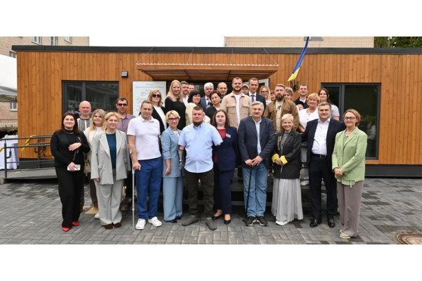У Богуславі відкрили перший мобільний реабілітаційний модуль з ергокухнею