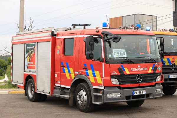 Золочівська громада на Бориспільщині отримала два пожежні автомобілі від Бельгії