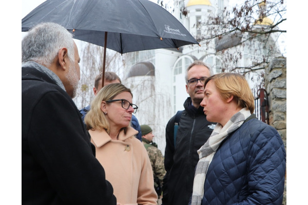 Делегація Світового банку оглянула руйнування в Бучі та Ірпені