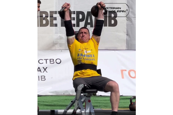Ірпінські ветерани показали чудовий результат на змаганнях "Звитяга Нескорених"