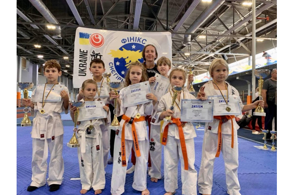 Бучанські каратисти завоювали 27 нагород на турнірі Junior Kyiv Open