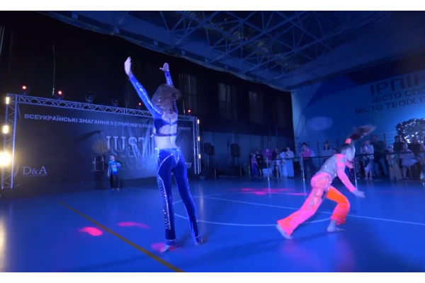 В Ірпені пройшли змагання з танцювального спорту "Just Dance"