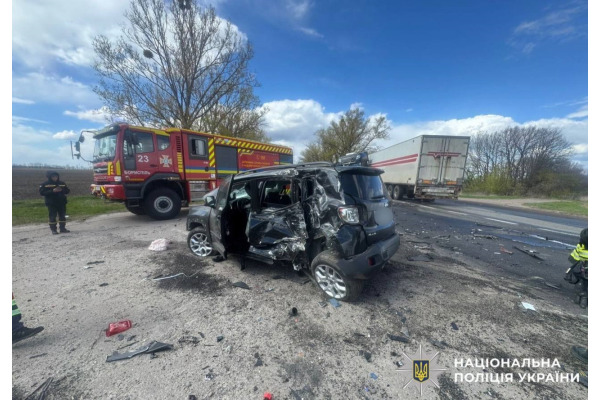 Смертельна ДТП на Бориспільщині: зіткнулися три автомобілі