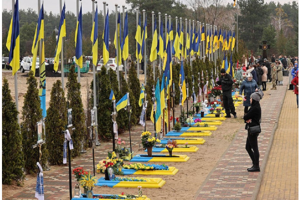 Ірпінь виділив 150 тисяч на захоронення загиблих захисників України (ВІДЕО)