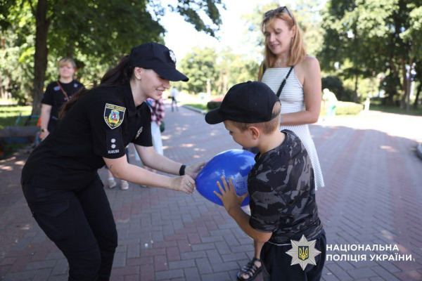 Правоохоронці Київщини організували розважальний захід для дітей столичного регіону